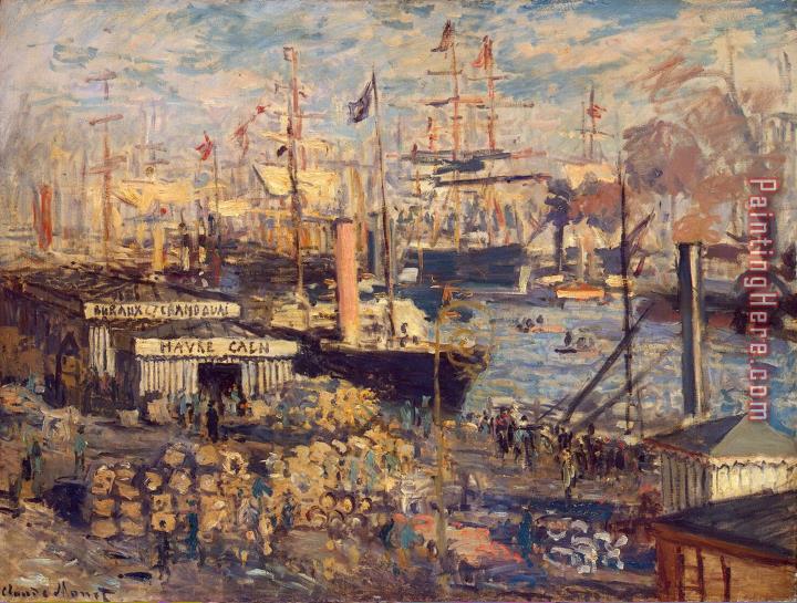 Claude Monet Grand Quai at Havre